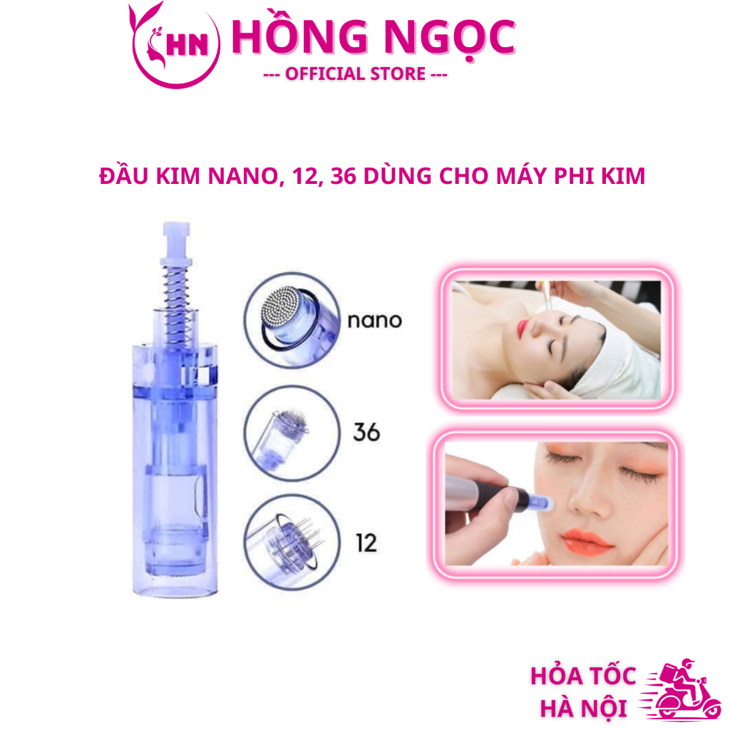 Kim Nano, Kim 36, Kim 12 | Đầu Kim Dành Cho Máy Phi Kim, Máy Dr.Pen, Máy Cấy Tảo, Cấy Nano