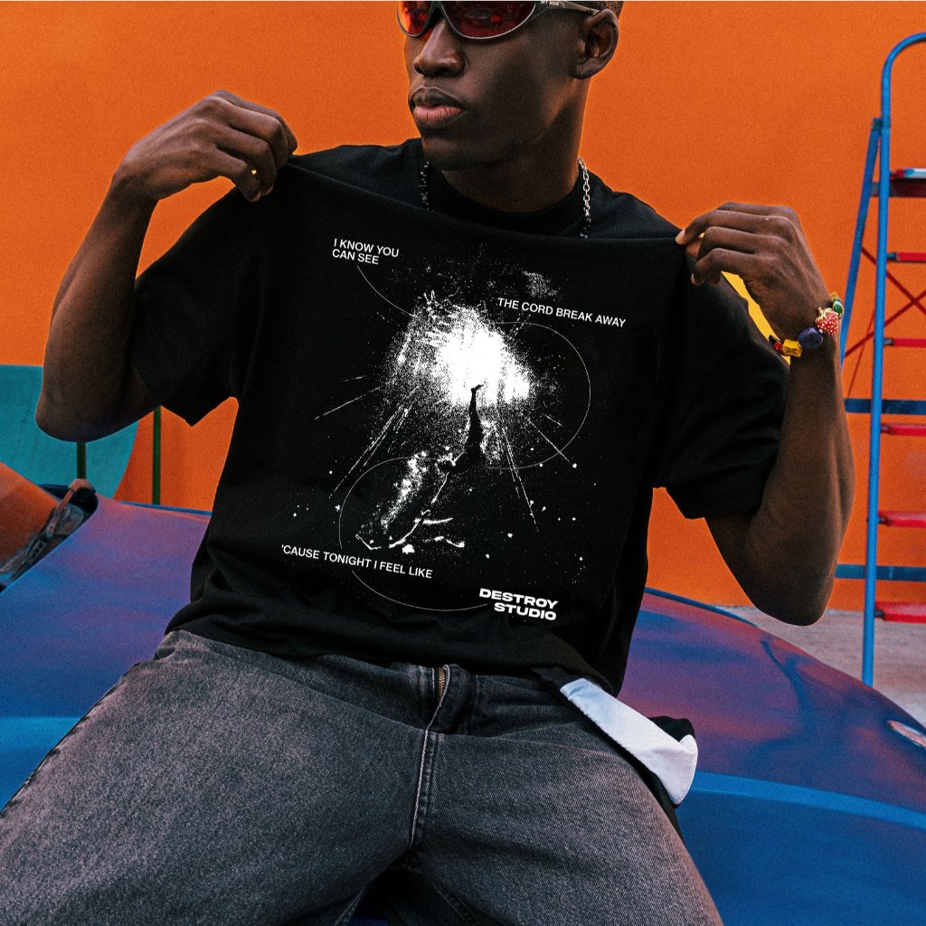 Áo Thun Local Brand DESTROY STUDIO Deftones - Áo Thun Boxy Form Rộng Unisex 250Gsm Cotton | BigBuy360 - bigbuy360.vn