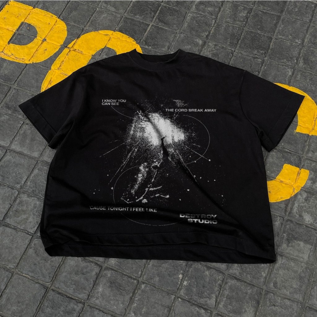 Áo Thun Local Brand DESTROY STUDIO Deftones - Áo Thun Boxy Form Rộng Unisex 250Gsm Cotton | BigBuy360 - bigbuy360.vn