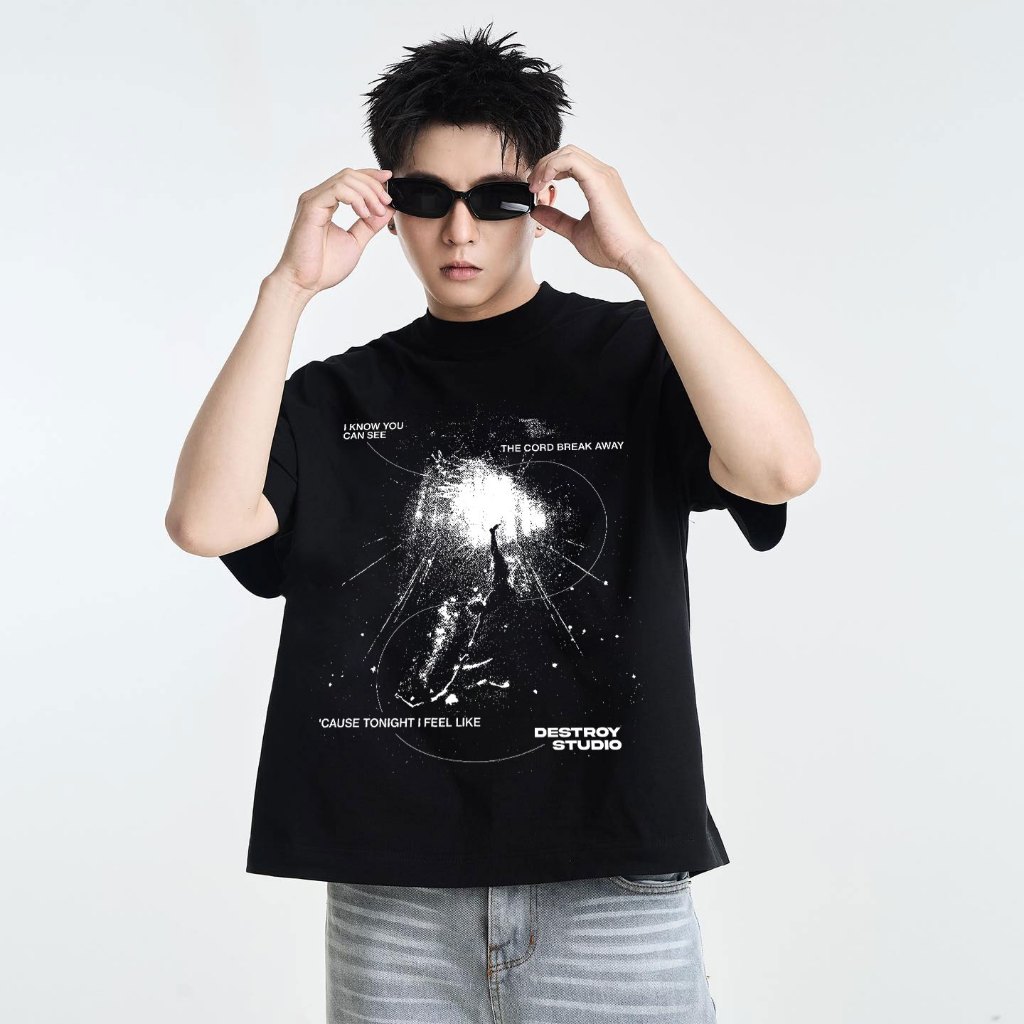 Áo Thun Local Brand DESTROY STUDIO Deftones - Áo Thun Boxy Form Rộng Unisex 250Gsm Cotton | BigBuy360 - bigbuy360.vn
