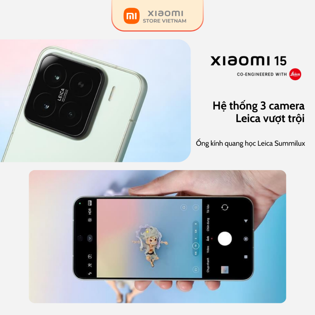 Điện thoại thông minh Xiaomi 15 12/256GB - 12/512GB - Chính Hãng ( Nguyên Seal Chưa Active ) | BigBuy360 - bigbuy360.vn