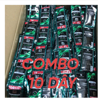  COMBO 10 DÂY _ Dây 14 Gói Dầu gội hương nước hoa Romano Classic tóc chắc khoẻ 5g 