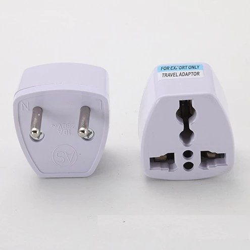 Ổ Chuyển Đổi Phích Cắm 3 Chân Sang 2 Chân, Phích chuyển đổi ổ cắm