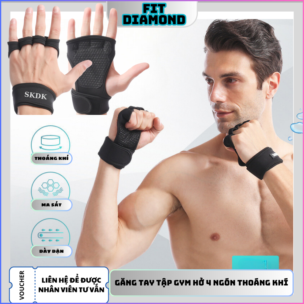 Găng Tay Nine Study A-304 | Găng Tay Tập Gym Nam Nữ, Tập Thể Thao Chính Hãng