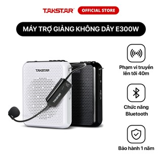 Máy trợ giảng không dây takstar e300w bluetooth công suất loa lớn 10w chính hãng cao cấp bảo hành 1 năm