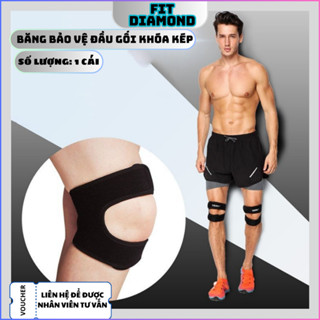 Băng Đai Bảo Vệ Đầu Gối Khóa Kép Tránh Chấn Thương Khi Chơi Thể Thao Cho Nam Và Nữ Aolikes