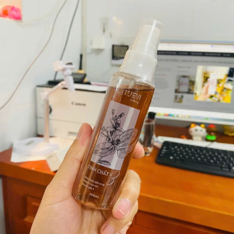 Tinh Chất Sả Bưởi Tuệ Vi Tinh Chất X3 100ml - Hỗ Trợ Mọc Tóc Hàng Chính Hãng