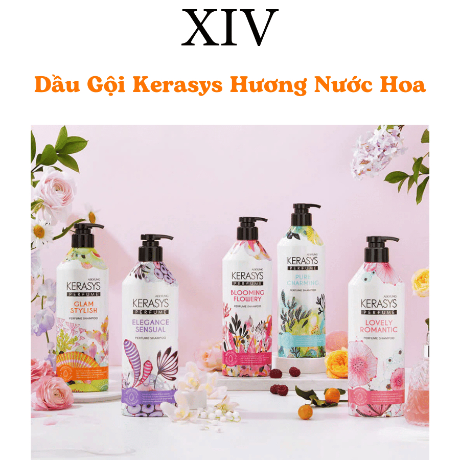 DẦU GỘI HƯƠNG NƯỚC HOA AEKYUNG KERASYS PERFUME 600ML