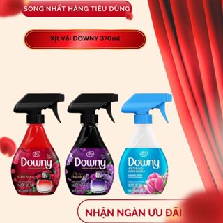 Xịt Vải DOWNY Khử Mùi Và Chống Khuẩn 99.9% Chai 370 ML Hương Nắng Mai/ Huyền Bí/ Đam Mê