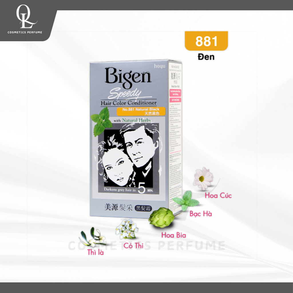 Thuốc Nhuộm Tóc Phủ Bạc Bigen Dạng Kem