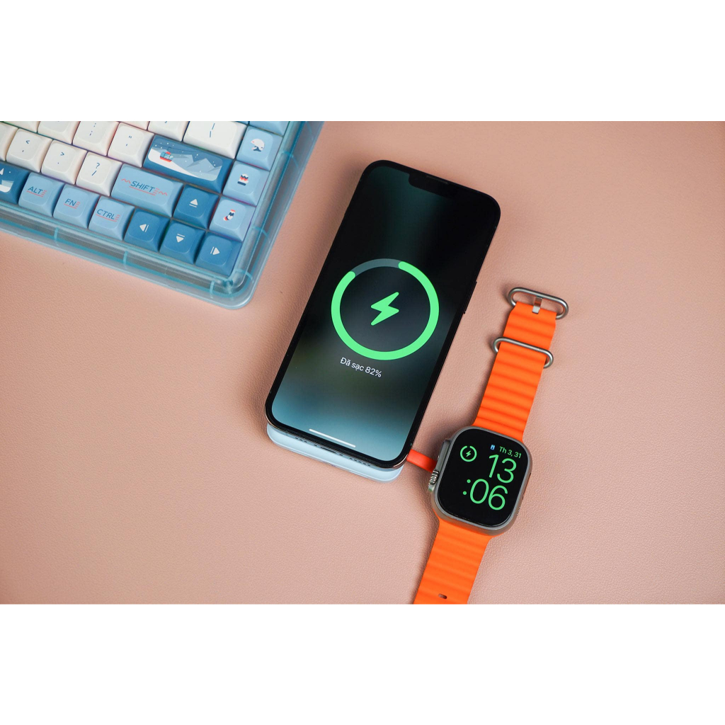 Pin dự phòng không dây từ tính 10000mAh Innostyle Powermag Duo 2-in-1 sạc nhanh, nhỏ gọn, chính hãng | BigBuy360 - bigbuy360.vn