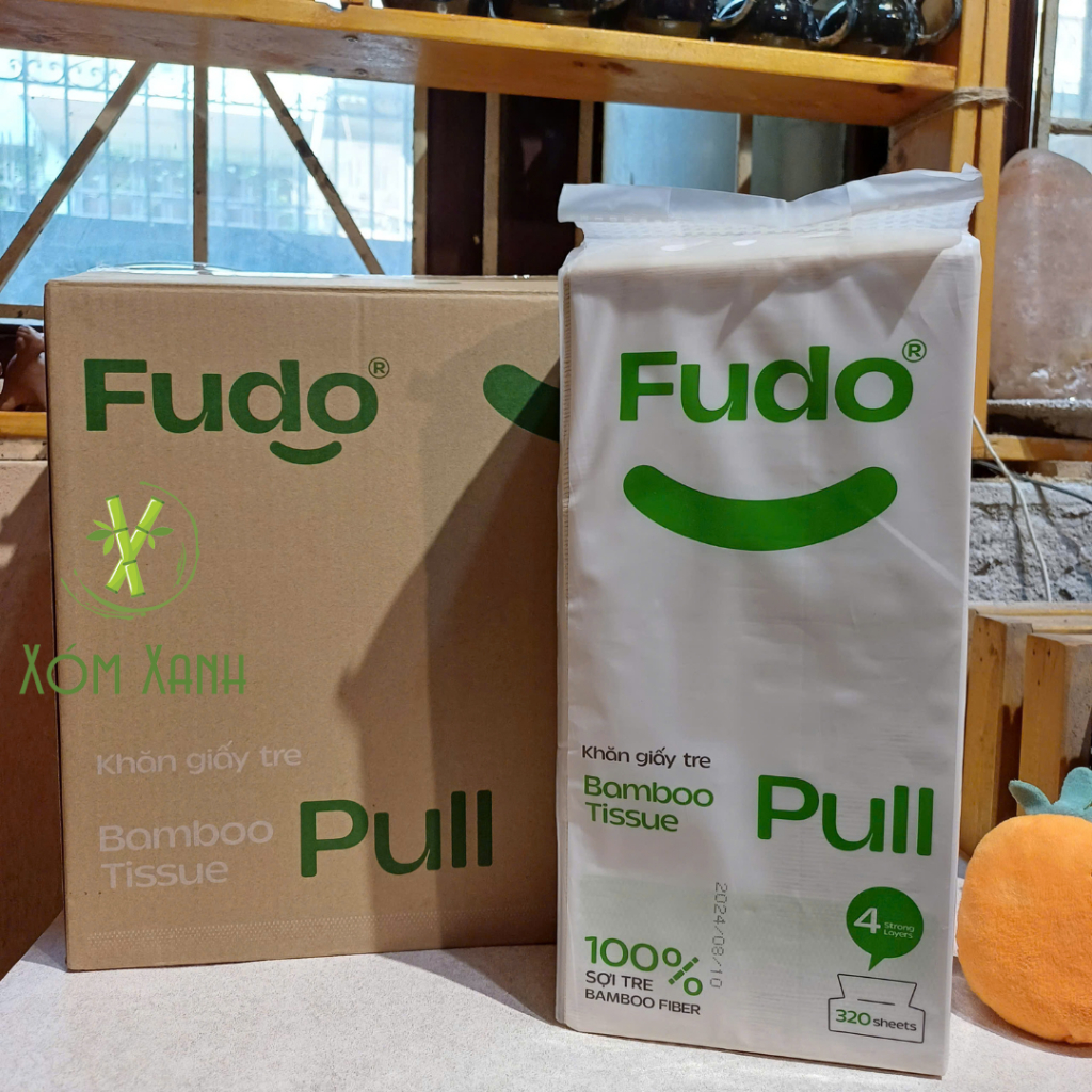 FUDO, TÚI KHĂN GIẤY RÚT TREO TƯỜNG TỪ SỢI TRE TỰ NHIÊN – FUDO, BAMBOO TISSUE PULL