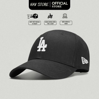 Nón lưỡi trai ML.B full mẫu L.A - N.Y thêu chữ hàng xuất dư cao cấp phong cách Hàn Quốc