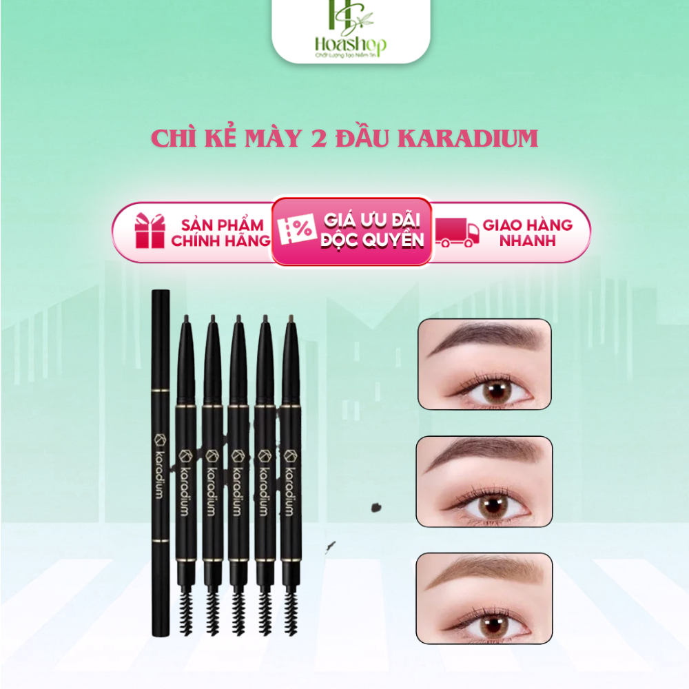 Chì Kẻ Mày 2 đầu Karadium