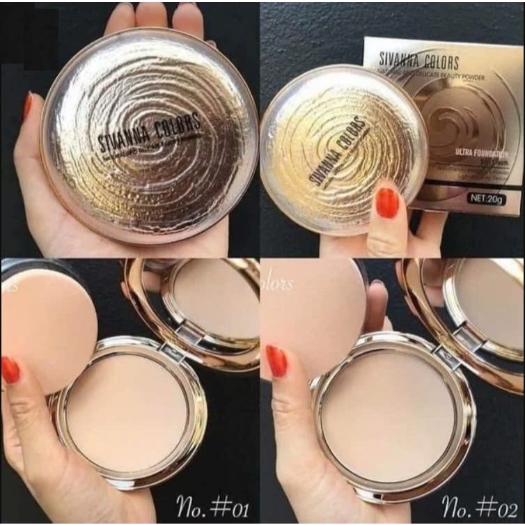 [SIVANNA Thái Lan -Tặng Son Xịn ] Phấn Phủ Kiềm Dầu Siêu Mịn Sivanna Utra Foundation