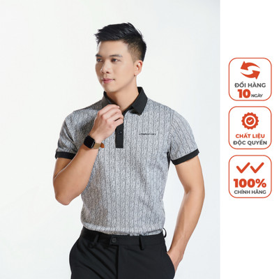 Áo Polo Nam LV25S04M207 Livan Sport Co Giãn Mềm Mịn, Thoáng Khí, Chống Nhăn, Giữ Form, Áo Phông Có Cổ Thanh Lịch