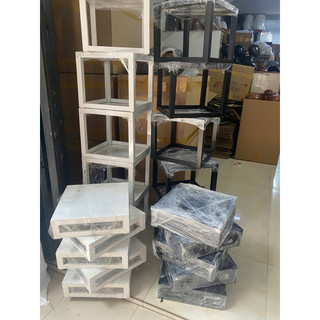 Bục sắt manocanh đứng có bánh xe (kèm cây ti)