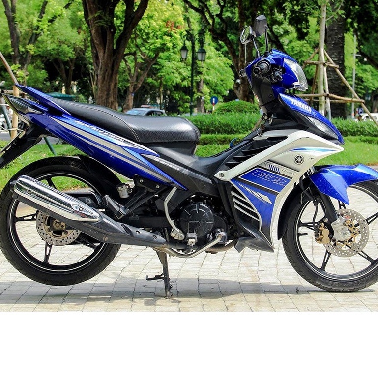 Tem exciter 135 - 50 trắng xanh gp 2012 ( giống zin 80-90%)