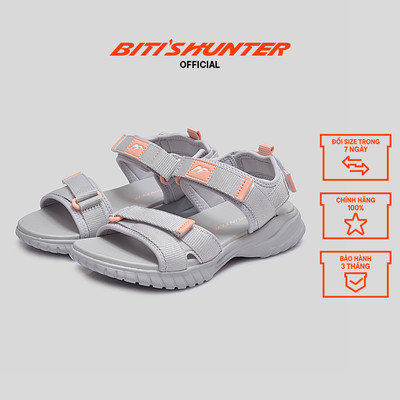 Sandal thể thao Nữ Biti's Hunter HEW000901XAL (Xám lợt)