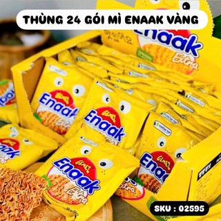 Snack mì ENAAK vàng vị gà truyền thống   đỏ vị ớt cấp độ 1 - 30gr 