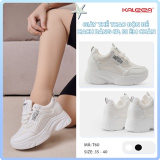 Kaleea T60 - Giày thể thao độn đế đi nhẹ, êm, không nặng chân, đế cao 6p