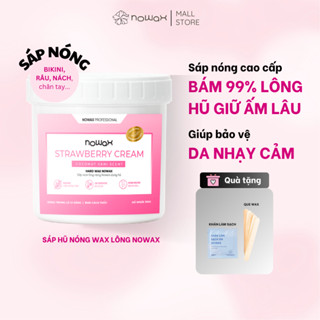 Sáp nóng hũ Nowax Hũ nhựa giữ ấm lâu, lựa chọn hàng đầu wax lông Bikini, Nách, Râu,...