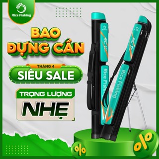 Túi Đựng Cần Câu Cá, Bao đựng cần câu và phụ kiện dạng cứng Rice Fishing Chuyên Câu Đài Câu Đơn TC-19