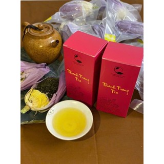 Trà Ướp Bông Sen Tây Hồ sấy khô thăng hoa Chuẩn vị - Trà Sen Chất Lượng Cao