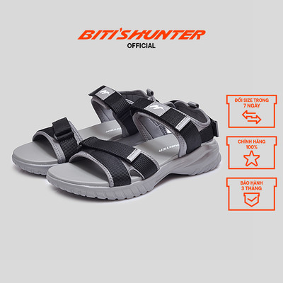 Sandal thể thao Nam Biti's Hunter HEM000901DEN (Đen)