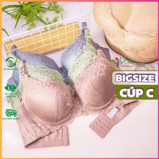  Áo Ngực Bigsize Ren Hoa Hồng Sisterhood 873,Cúp C Có Gọng Đệm Mỏng Nâng Đỡ Quả To Chống Chảy Xệ Che Mỡ Lưng Mỡ Nách 