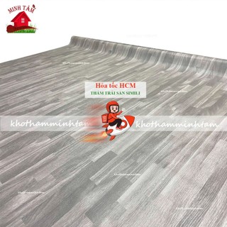    khổ 2m x 0,5m  Thảm simili trải sàn thảm lót trải phòng sàn giả gỗ nền nhựa pvc nhám giá rẻ dày 0.5mm khổ rộng 1m 