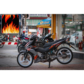 Tem rời Winner V1 lửa cam xám đen HOT 2025