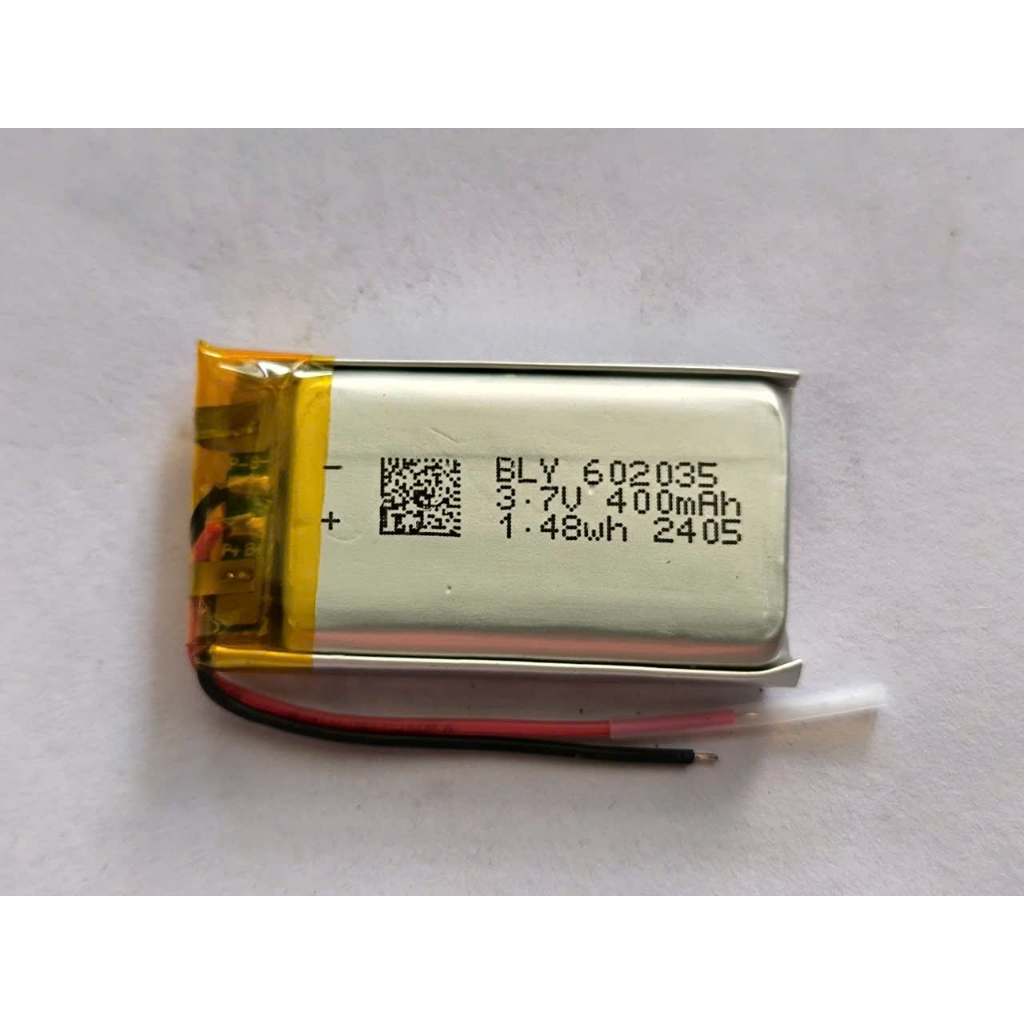 Pin tép 3.7V 400mAh 602035 dùng cho loa Bluetooth, Định vị GPS, Camera hành trình