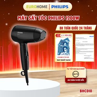 Máy Sấy Tóc Philips BHC010/10 - 1200W, bảo hành  2 năm | Hàng chính hãng