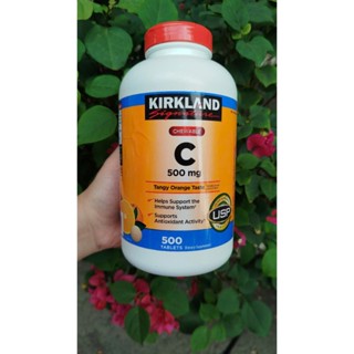  Vitamin C giúp tăng sức đề hháng chống lão hóa Kirkland Signature Vitamin C 500mg Của Mỹ 500 viên 