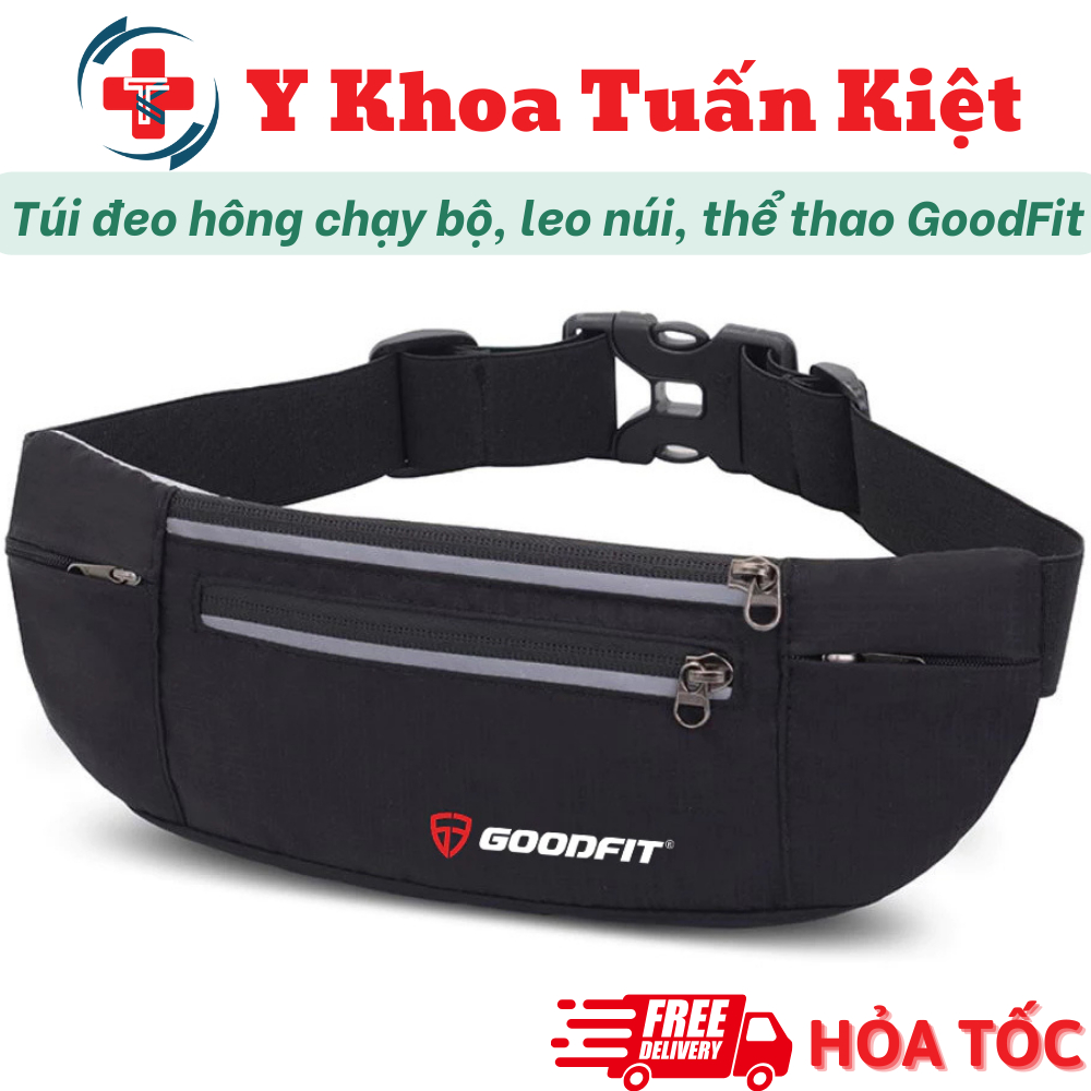 ✅ Túi đeo hông chạy bộ, leo núi, chơi thể thao tiện lợi GoodFit GF108RB