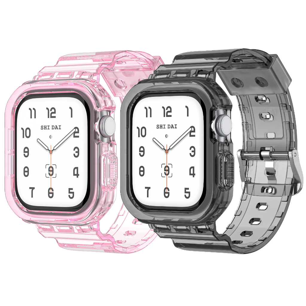 Ốp Case bảo vệ tích hợp dây đeo Couple Style cho Apple Watch Series 10 / 11 Size 42mm / 46mm