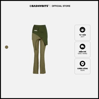 Quần Nữ Bad Habits FLARED TROUSER WITH SKIRT - Local Brand Chính Hãng