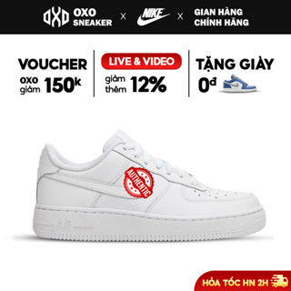 Giày air force 1 chính hãng bản All White 314192-117 thể thao giành cho nam nữ, af1 real fullbox OXO FASHION