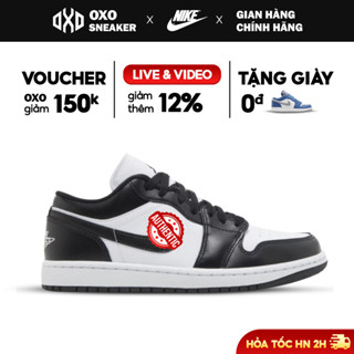 Giày Air Jordan 1 Low Panda DC0774-101 chính hãng thể thao cho nam nữ, Jordan 1 Panda chính hãng fullbox OXO FASHION