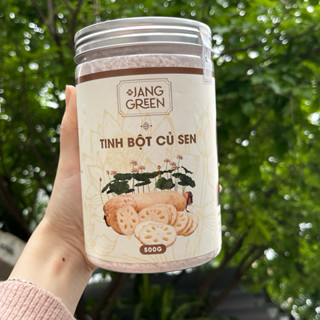 Tinh bột củ sen nguyên chất JANG GREEN – bột dinh dưỡng nhà làm từ củ sen tươi, tốt cho sức khỏe