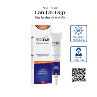  Forscar Scar Recovery Gel - Gel mờ Sẹo giúp giảm vết thâm sẹo lồi lõm giúp hồi phục da. 