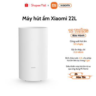  Máy hút ẩm thông minh Xiaomi Smart Dehumidifier 22L   13L Hàng Chính Hãng- Độ ồn thấp - Khóa trẻ em 