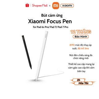 Bút cảm ứng Xiaomi Focus Pen Cho Máy Pad 6S Pro , Pad 7 , Pad 7 Pro - Bảo hành chính hãng 12 tháng