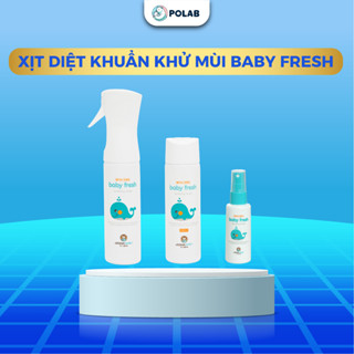 Xịt diệt khuẩn, khử mùi Baby Fresh an toàn cho bé 300ml Joona Baby - Polab
