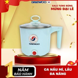 Nồi điện đa năng mini 700ml Daewoo DEN-M550 nấu cực nhanh, bảo hành 1 năm