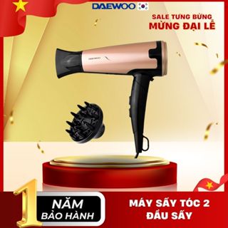 Máy sấy tóc 2 đầu sấy cao cấp Daewoo QL-5923 công suất 1800w, bảo hành 12 tháng