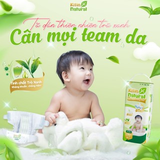 [ 1 Bịch - HCM ] Tã Bỉm Quần KITIN NATURAL size M44/L40/XL38/2XL36/3XL34, siêu mỏng, thấm hút 1200ml