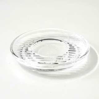 5 cái/ 10 cái dĩa kê ly (đế ly) nhựa Acrylic DL101A màu trắng trong suốt Fataco