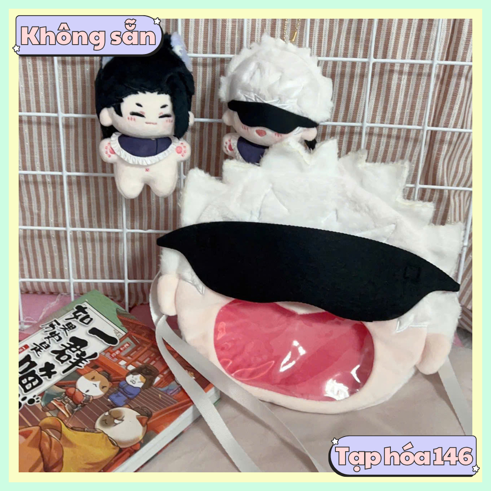 [ORD] Túi đựng doll hình Gojo, Geto Jujutsu Kaisen - Doll Gojo, Geto, Nanami, Yuji, Megumi, Yuta, To